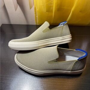 Rothy's Women's Olive and Blue Flats